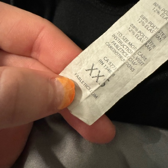 fabletics black leggings - Picture 4 of 5